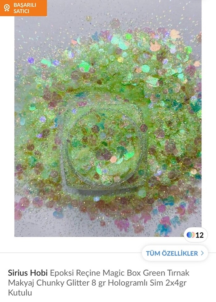 Glitter set - Görsel 4