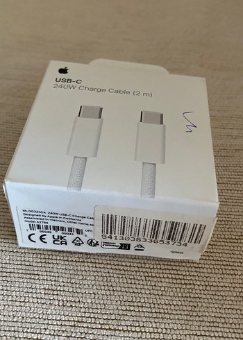 USB-C 240W Şarj Kablosu 2 m Beyaz - Görsel 5