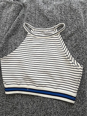 Colin's colins cizgili crop