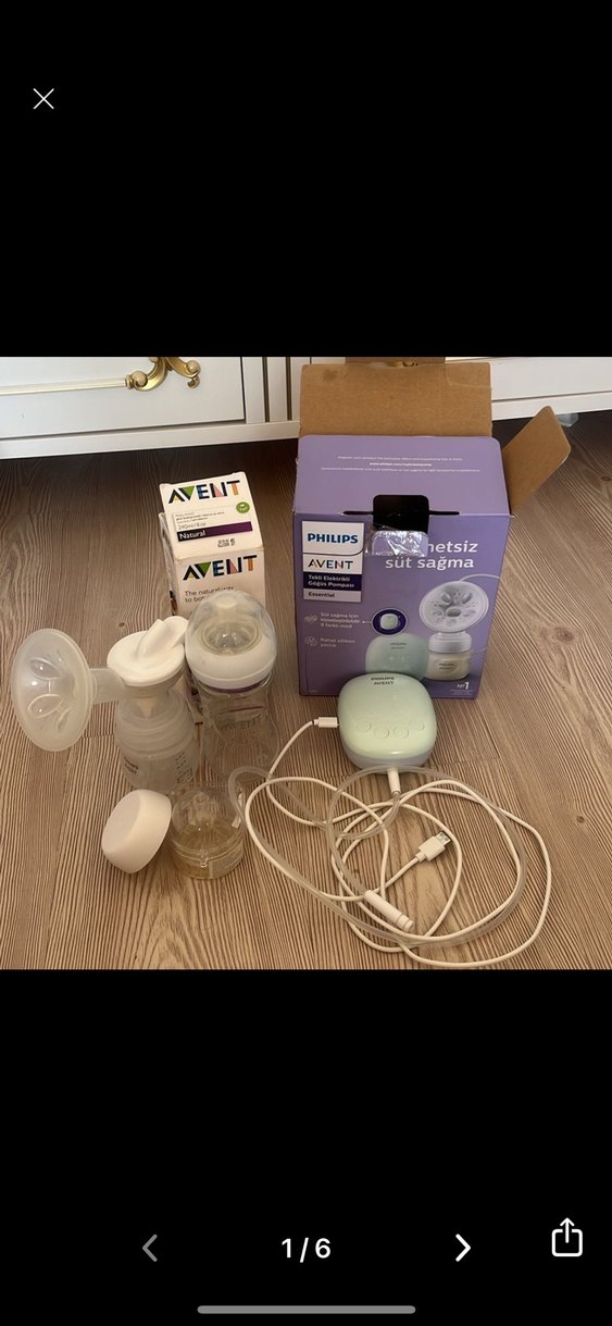 Philips Avent Elektrikli Göğüs Pompası Beyaz - Görsel 2