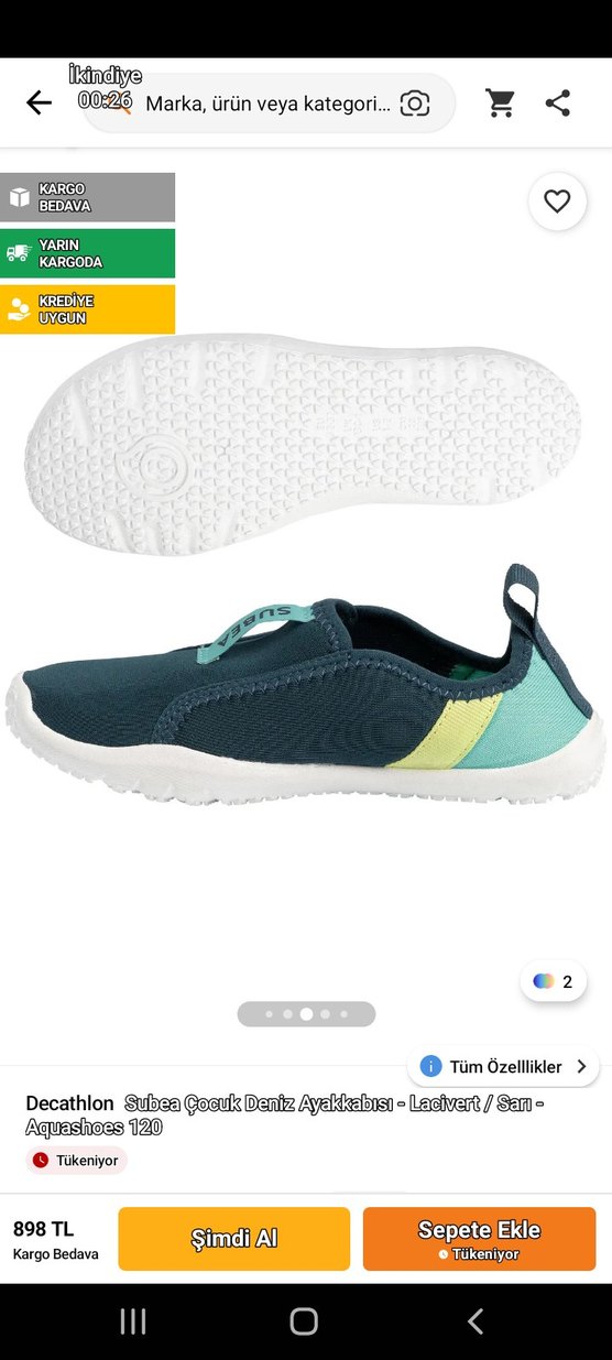 decathlon deniz ayakkabısı - Görsel 4