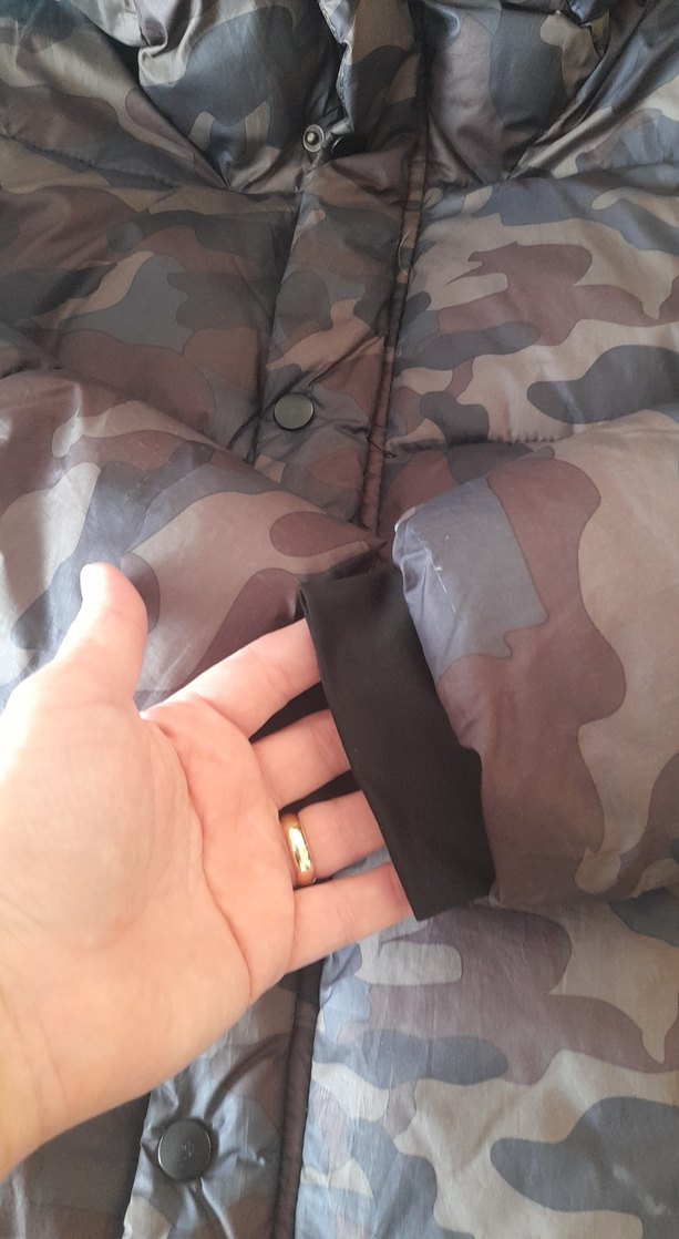 Erkek Çocuk Kamuflaj Desenli Kaban - Görsel 3