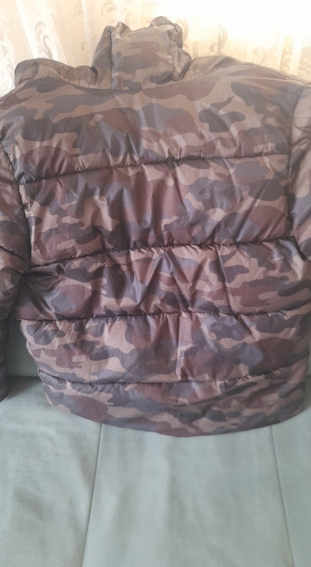 Erkek Çocuk Kamuflaj Desenli Kaban - Görsel 5