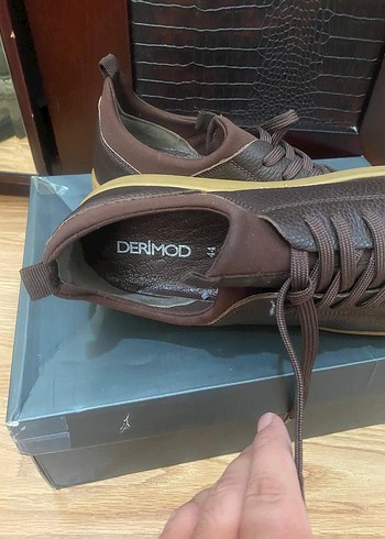 Kahverengi Derimod   Bağcıklı Erkek Spor Ayakkabı - Görsel 3