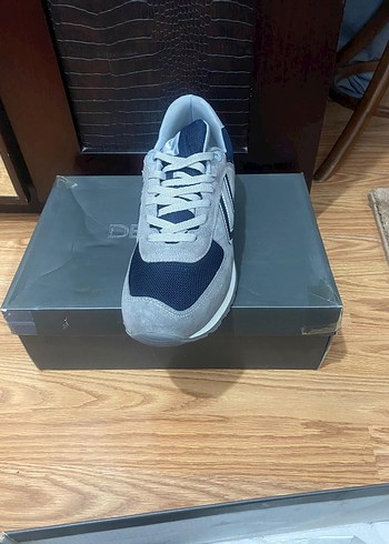 Gri Erkek Spor Ayakkabı - Görsel 4