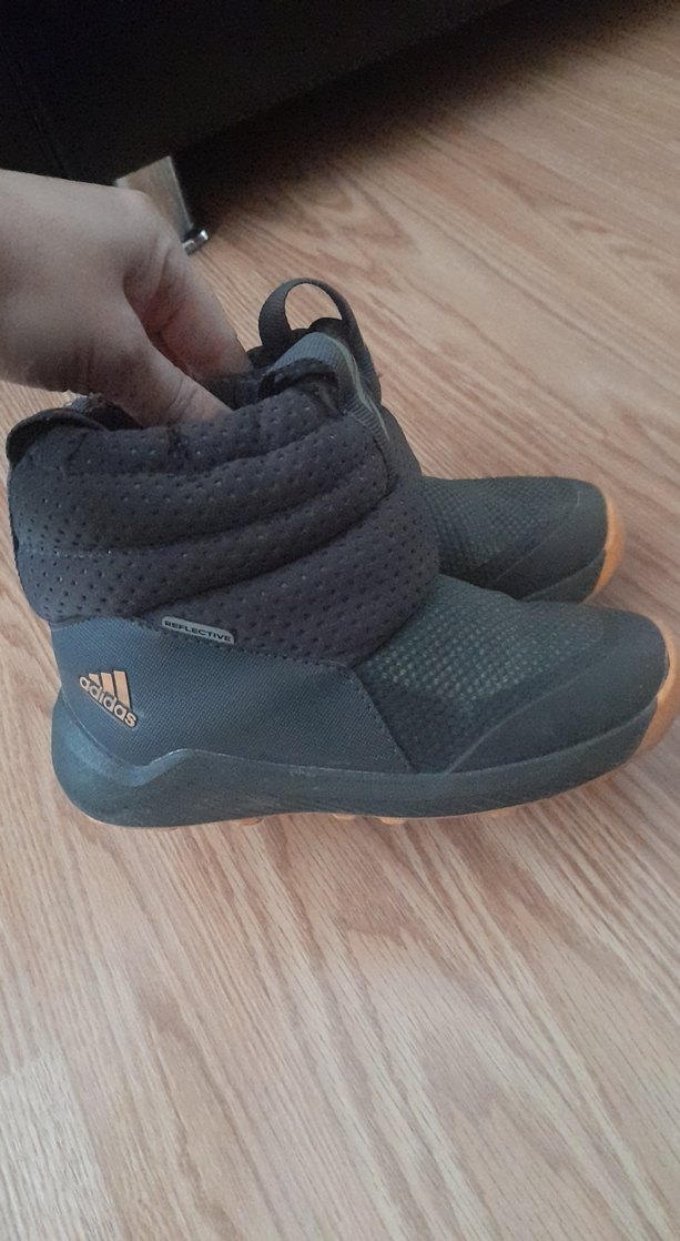 Erkek Çocuk Siyah Adidas Bot - Görsel 3