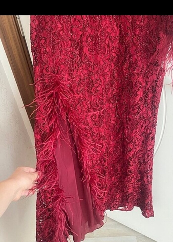 Güpürlü abiye - Görsel 3