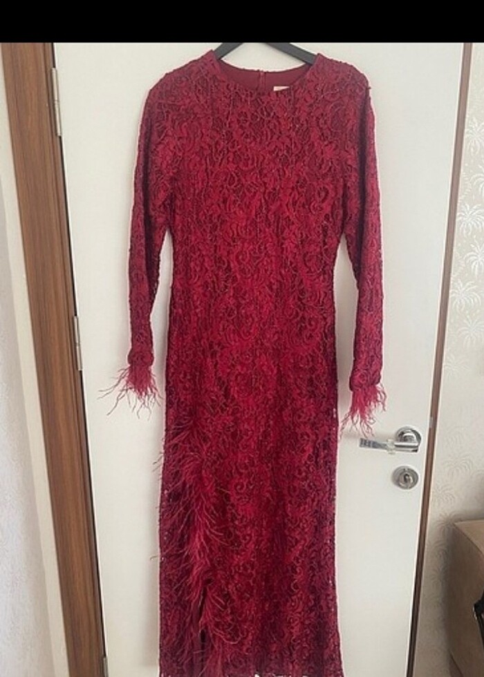 Güpürlü abiye - Görsel 4