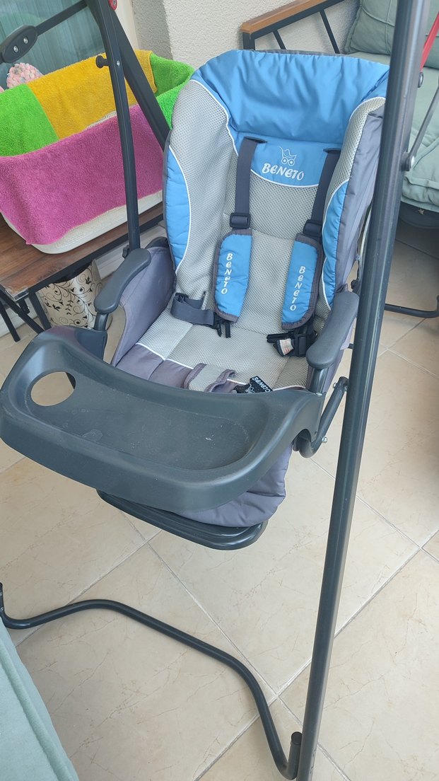 beneto ev tipi salıncak mama sandalyesi - Görsel 2