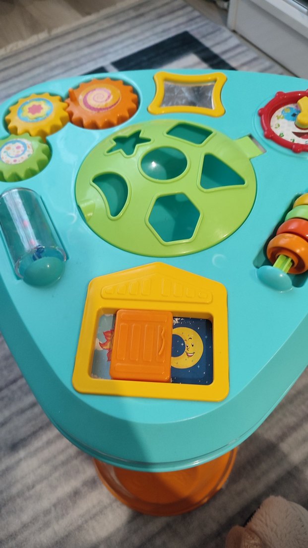 Çok Renkli Eğitici Aktivite Masası - Görsel 3