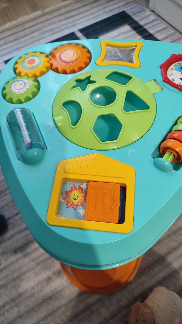 Çok Renkli Eğitici Aktivite Masası - Görsel 2