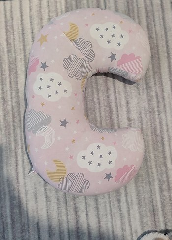Desenli Pembe Hamile ve Emzirme Yastığı - Görsel 4