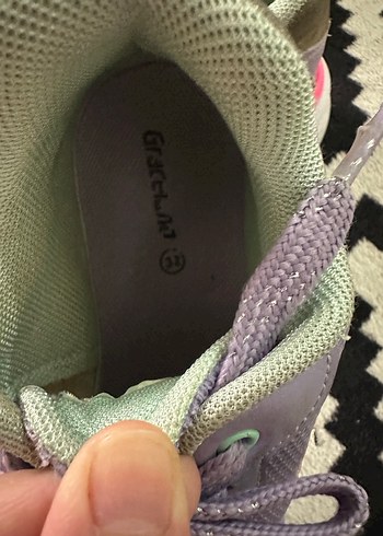 Deichmann Lila Bağcıklı Kız Çocuk Spor Ayakkabı