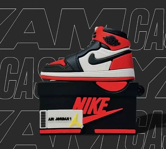 Nike AirJordan Ayakkabı Kutusu Airpods kılıfı
