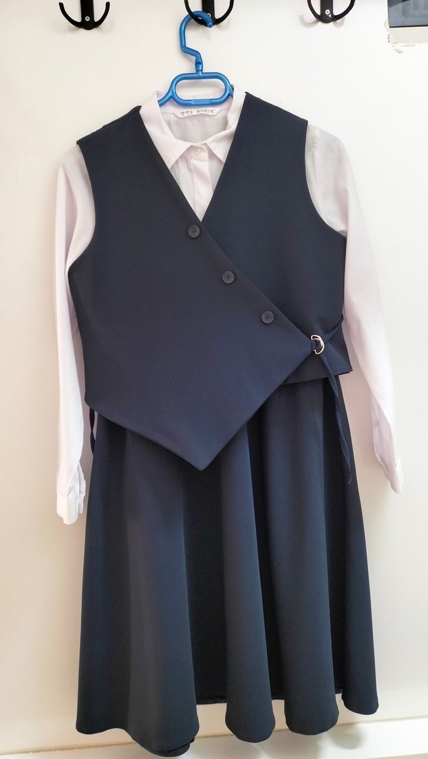 yelek ve etekli takım - Görsel 2