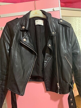 Bershka deri ceket