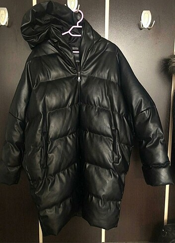 Bershka deri mont#