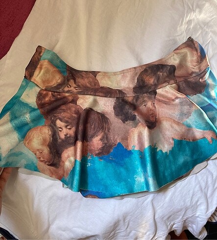 s Beden çeşitli Renk Melek Rönesans Desnli Etekli Bikini Altı