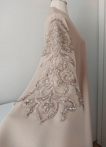 universal Beden camel Renk Abaya