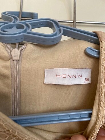 36 Beden camel Renk Elbise