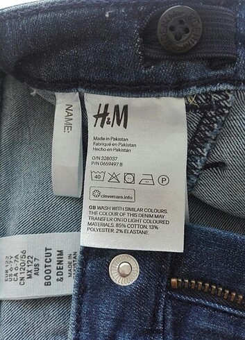 6 Yaş Beden HM PANTOLON 