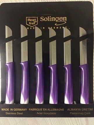 Solingen tırtıklı meyve bıçağı
