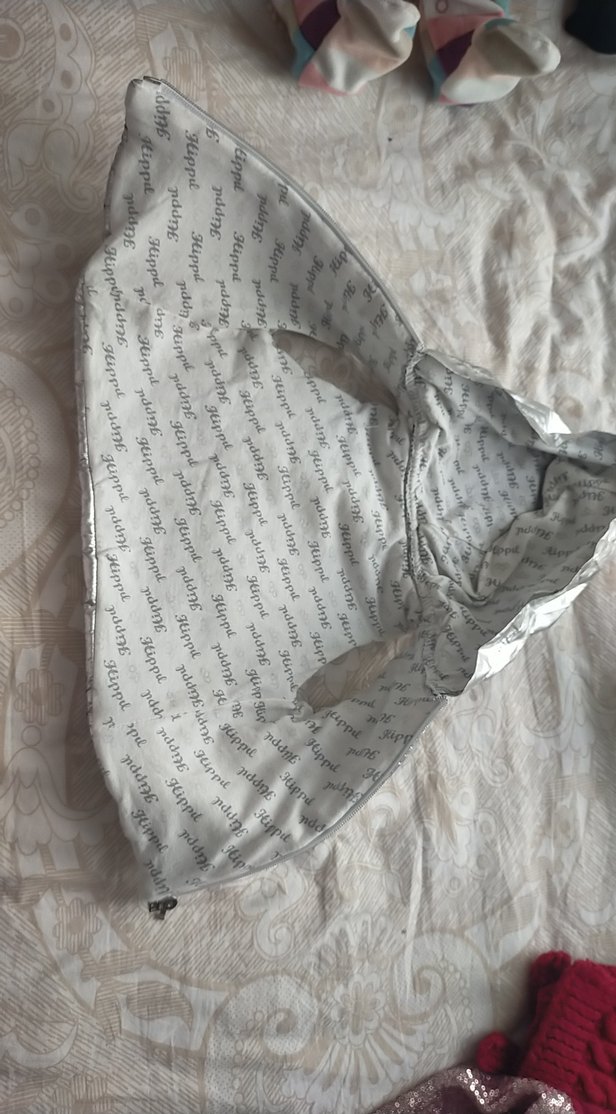 Kız Çocuk Gri Kapüşonlu Şişme Yelek - Görsel 3