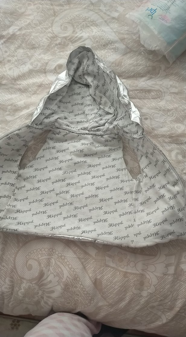 Kız Çocuk Gri Kapüşonlu Şişme Yelek - Görsel 2