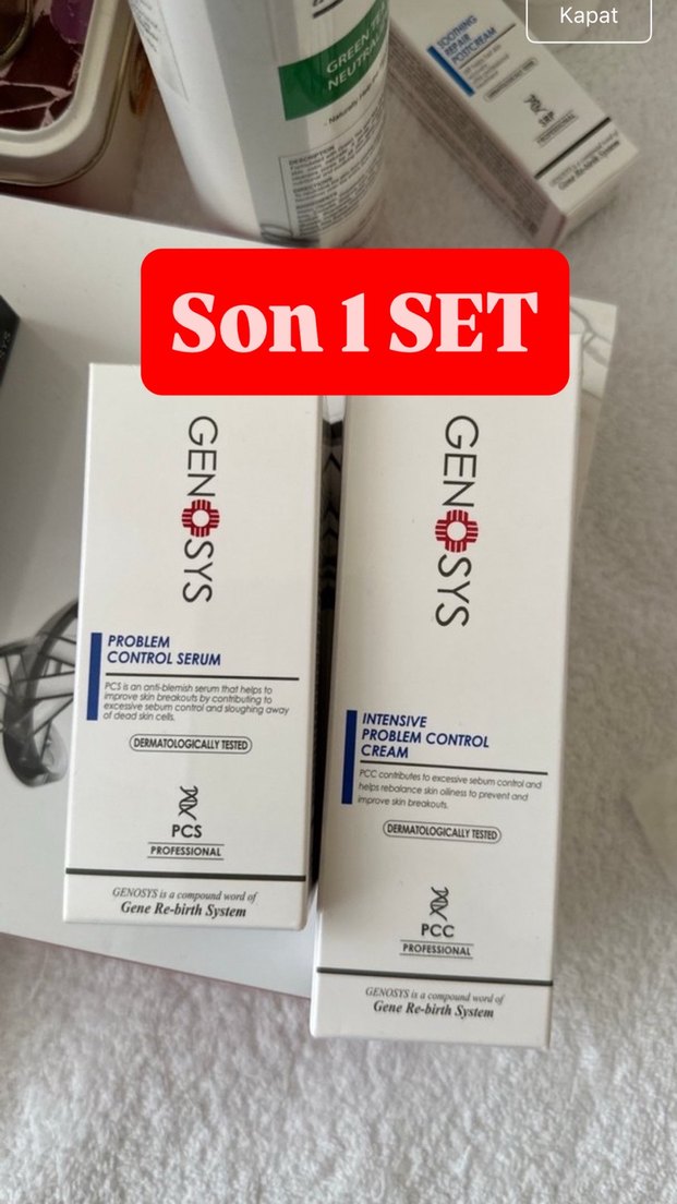 GENOSYS sivilce Bakım Seti - Görsel 2