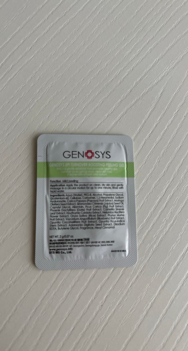 GENOSYS peeling jel - Görsel 2