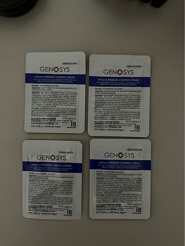 Genosys problem kontrol 4 adet