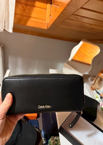Calvin Klein Siyah Uzun Cuzdan