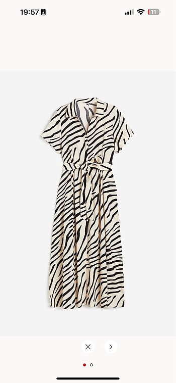 H&M H&m kuşaklı elbise