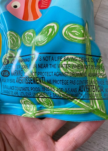 Renkli İntex Çocuk Can Yeleği - Görsel 4