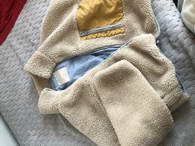 m Beden ten rengi Renk peluş Ceket