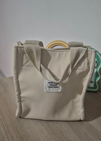 Bej Minimalist Günlük Kadın Çantası