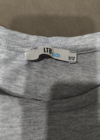 LTB Gri Baskılı Erkek Tişörtü