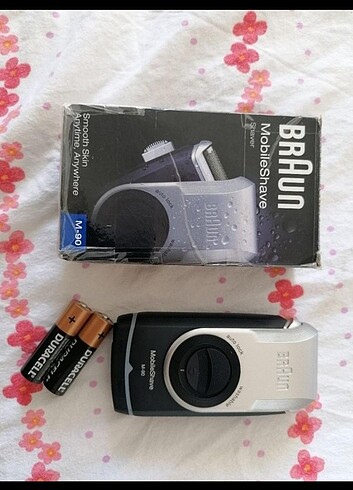 Braun pilli traş makinesi