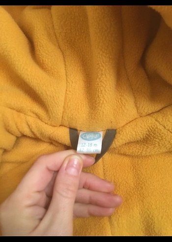 Fermuarlı Gri Erkek Bebek Kayak Tulumu - Görsel 5