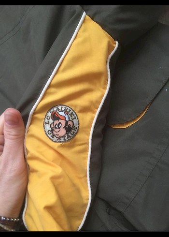 Fermuarlı Gri Erkek Bebek Kayak Tulumu - Görsel 3