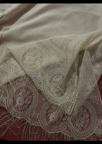 Bohem Dantel Detaylı Mini Pareo - Görsel 11