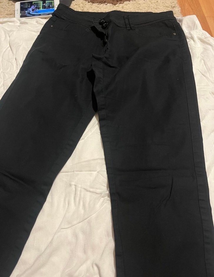 Siyah Hamile Denim Pantolon - Görsel 4