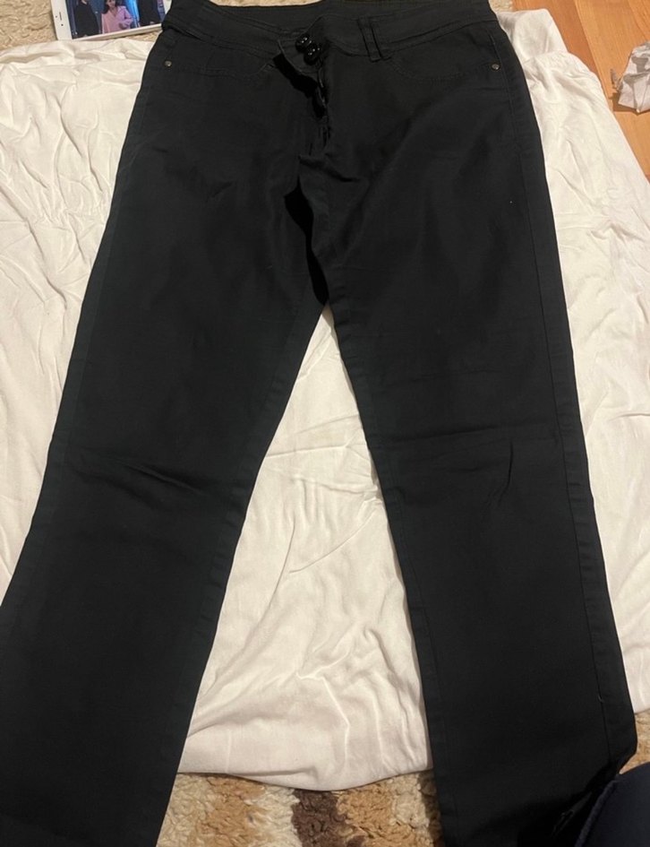 Siyah Hamile Denim Pantolon - Görsel 3