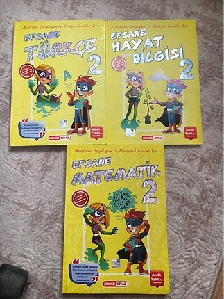 2. Sınıf Türkçe - Hayat Bil. - Matematik
