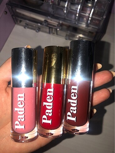 Paden Lipgloos ( 3 adet)