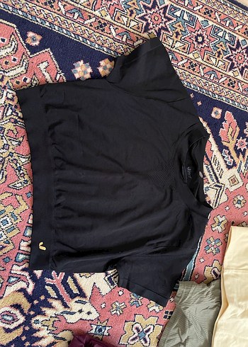 2li Jerf crop top spor üst bluz tshirt - Görsel 2