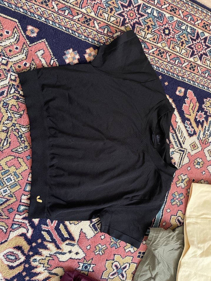 2li Jerf crop top spor üst bluz tshirt - Görsel 2