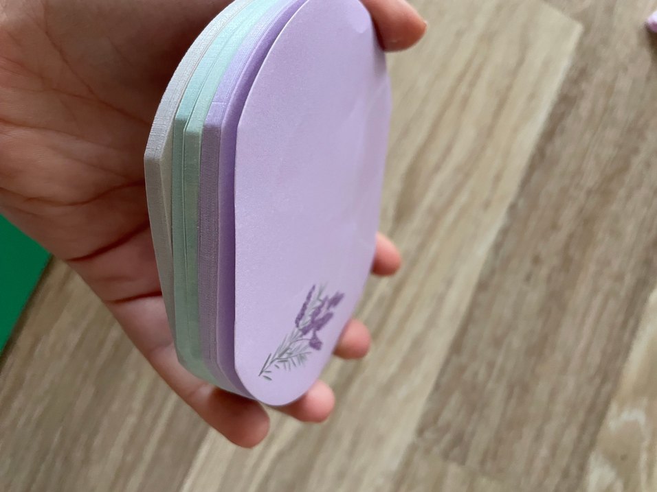 Pastel Renkli 4lü postit seti - Görsel 3