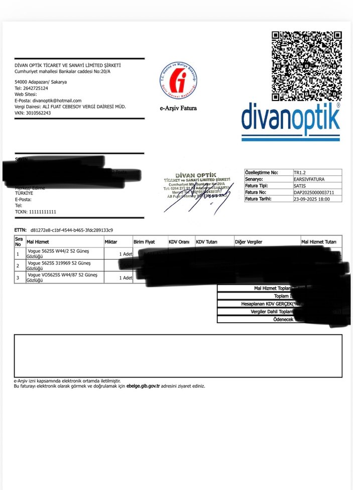 Vogue kahve pembe Kadın Gözlüğü - Görsel 2