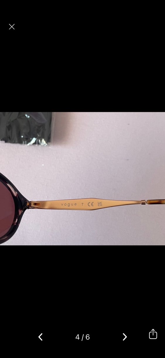 Vogue kahve pembe Kadın Gözlüğü - Görsel 5